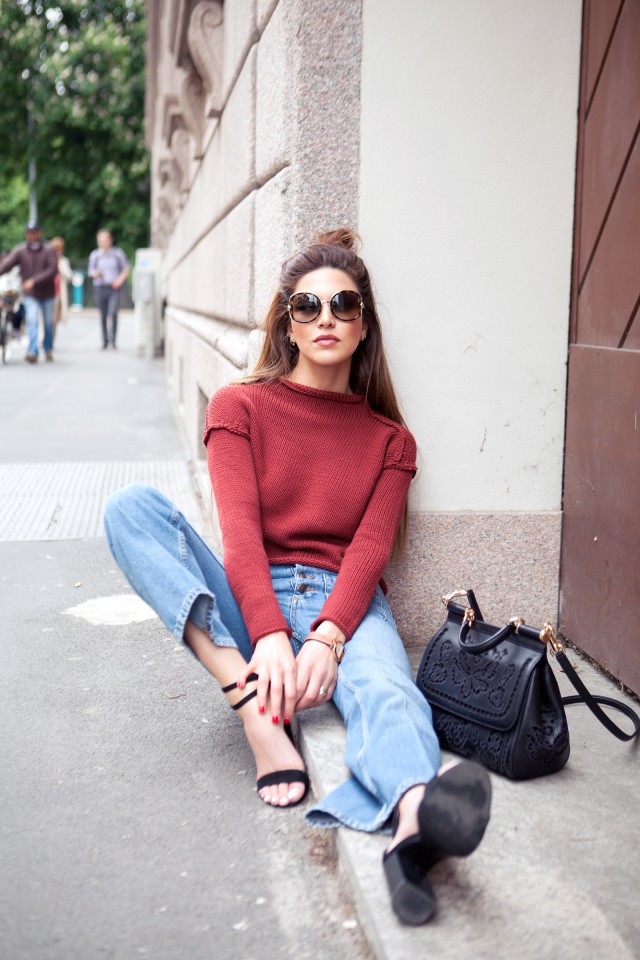 Summer shades with the Ferragamo Buckle Sunglasses