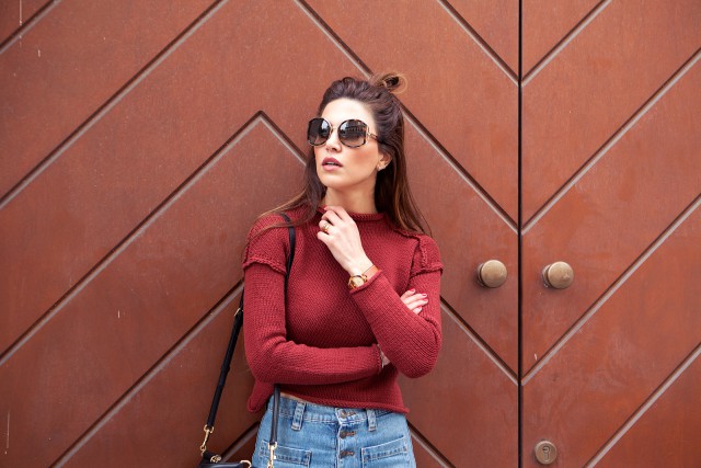 Summer shades with the Ferragamo Buckle Sunglasses