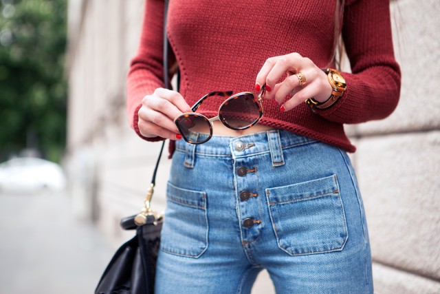 Summer shades with the Ferragamo Buckle Sunglasses